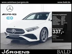 Weiss polarweiss Gebraucht 2024 Mercedes A200 AMG Limousine | 35.290 € (Etwas zu teuer)