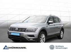 Pyrite silver metallic (metallic) Gebraucht 2021 VW Tiguan Allspace Highline SUV | 37.429 € (Etwas zu teuer)