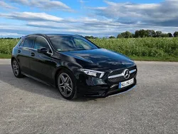 Schwarz Gebraucht 2022 Mercedes A200 AMG line Kleinwagen | 27.299 € (Fairer Preis)