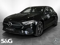 Metalliclack kosmosschwarz Gebraucht 2023 Mercedes A180 Progressive Limousine | 27.770 € (Fairer Preis)