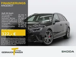 Mythosschwarz metallic Gebraucht 2024 Audi A4 S-Line Kombi | 36.330 € (Fairer Preis)