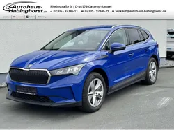 Blau Gebraucht 2022 Skoda Enyaq iV Loft SUV | 28.490 € (Superpreis)