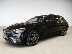 Metalliclack obsidianschwarz (metallic) Gebraucht 2022 Mercedes E300 AMG line Kombi | 39.980 € (Etwas zu teuer)