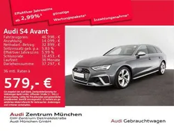 Daytonagrau perleffekt Gebraucht 2023 Audi S4 Ambiente Kombi | 46.998 € (Guter Preis)