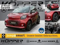Carmine red Gebraucht 2024 Smart ForTwo Electric Drive Exclusive Cabrio | 17.998 € (Fairer Preis)