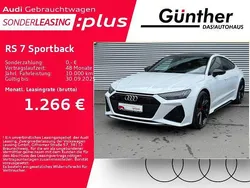 Gletscherweiß metallic Gebraucht 2024 Audi RS7 Sportback Ambiente Kleinwagen | 116.900 € (Etwas zu teuer)