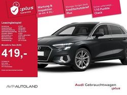 Grau (manhattangrau) Gebraucht 2024 Audi A3 Sportback Advanced Kleinwagen | 35.370 € (Guter Preis)