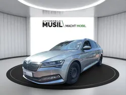 Business grau metallic Gebraucht 2021 Skoda Superb Kombi | 25.979 € (Fairer Preis)