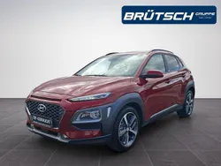 Pulse red / mic metallic Gebraucht 2020 Hyundai Kona Premium SUV | 20.980 € (Fairer Preis)