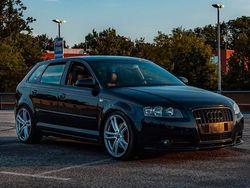 Blau Gebraucht 2008 Audi A3 Sportback S-Line Kleinwagen | 9.500 €