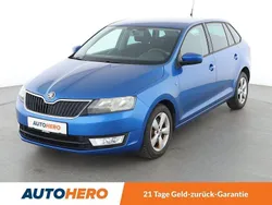 Blau Gebraucht 2014 Skoda Rapid Ambition Limousine | 8.990 € (Etwas zu teuer)
