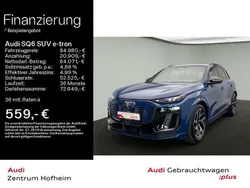 Ascariblau metallic Gebraucht 2024 Audi SQ6 e-tron S-Line SUV | 84.980 € (Etwas zu teuer)