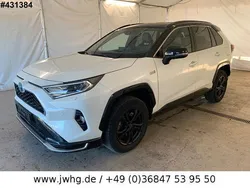 Weiß Gebraucht 2021 Toyota RAV4 Hybrid SUV | 34.450 € (Guter Preis)