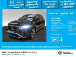 2t deep black perleffekt Gebraucht 2025 VW T-Roc Goal SUV | 23.777 € (Fairer Preis)