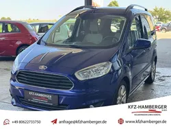 Blau Gebraucht 2017 Ford Tourneo Courier Titanium Van / Kleinbus | 12.480 € (Fairer Preis)
