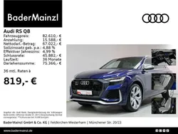 Navarrablau metallic (metallic) Gebraucht 2020 Audi RS Q8 Ambiente SUV | 82.610 € (Superpreis)
