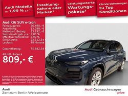 Plasmablau metallic Gebraucht 2025 Audi Q6 e-tron Performance SUV | 66.490 € (Superpreis)