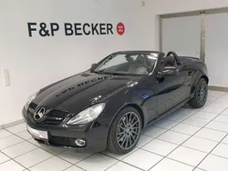 Obsidianschwarz metalliclack Gebraucht 2008 Mercedes SLK200 Cabrio | 16.490 € (Teuer)