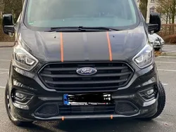 Schwarz Gebraucht 2021 Ford Transit Custom Sport Van / Kleinbus | 34.200 € (Superpreis)