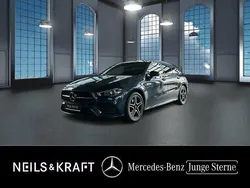 Denimblau Gebraucht 2020 Mercedes CLA250e Shooting Brake AMG Kombi | 25.380 € (Guter Preis)