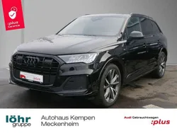 Mythosschwarz metallic Gebraucht 2024 Audi Q7 S-Line SUV | 71.550 € (Superpreis)