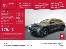 Daytonagrau perleffekt Gebraucht 2022 Audi Q8 Ambiente SUV | 57.980 € (Guter Preis)