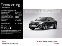 Mythosschwarz metallic Gebraucht 2025 Audi Q3 S-Line SUV | 43.890 € (Fairer Preis)