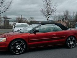 Rot Gebraucht 2003 Chrysler Sebring Cabriolet Limited Cabrio | 2.250 € (Superpreis)