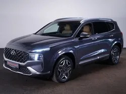 Blue metallic Gebraucht 2021 Hyundai Santa Fe Signature SUV | 34.999 € (Fairer Preis)