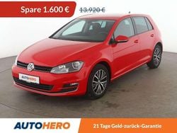 Rot Gebraucht 2016 VW Golf VII Allstar Limousine | 12.320 € (Guter Preis)