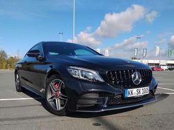 Schwarz Gebraucht 2022 Mercedes C180 AMG line Plus Coupé | 32.000 € (Superpreis)