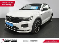 Weiß Gebraucht 2021 VW T-Roc Cabriolet R-line Cabrio | 27.350 € (Fairer Preis)