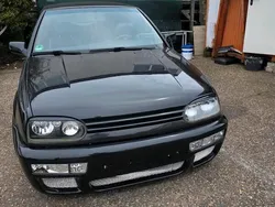 Schwarz Gebraucht 1995 VW Golf Cabriolet Cabrio | 2.800 €