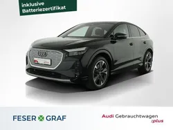 Mythosschwarz metallic Gebraucht 2022 Audi Q4 Sportback e-tron Ambiente SUV | 35.436 € (Fairer Preis)
