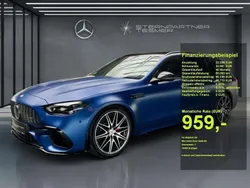 Manufaktur spektralblau magno Gebraucht 2023 Mercedes C63S AMG AMG Kombi | 88.888 € (Fairer Preis)