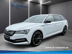 Weiss Gebraucht 2020 Skoda Superb SportLine Kombi | 22.490 € (Guter Preis)