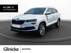 Moonweiss metallic Gebraucht 2022 Skoda Karoq Ambition SUV | 28.970 € (Guter Preis)