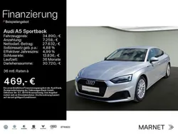 Silber Gebraucht 2021 Audi A5 Sportback Performance Limousine | 34.890 € (Teuer)