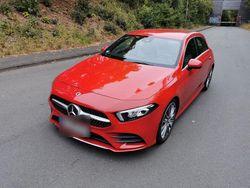 Rot Gebraucht 2018 Mercedes A200 AMG line Kleinwagen | 17.000 € (Superpreis)
