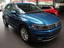 Blau metallic Gebraucht 2018 VW Tiguan Highline SUV | 27.190 € (Fairer Preis)