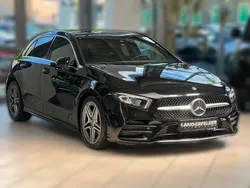 Schwarz metallic Gebraucht 2020 Mercedes A200 AMG line | 27.820 € (Teuer)