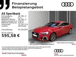 Rot Gebraucht 2021 Audi A5 Sportback S-Line Kleinwagen | 38.706 € (Teuer)