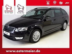 Schwarz metallic Gebraucht 2016 Skoda Octavia Ambition Kombi | 20.560 € (Teuer)