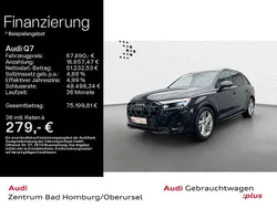 Mythosschwarz metallic Gebraucht 2025 Audi Q7 S-Line SUV | 67.890 € (Guter Preis)