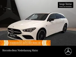 Weiß Gebraucht 2021 Mercedes CLA250e Shooting Brake AMG Kombi | 27.890 € (Fairer Preis)
