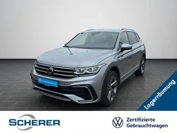Pyritsilber metallic Gebraucht 2024 VW Tiguan Allspace R-line SUV | 38.600 € (Guter Preis)