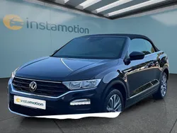 Schwarz Gebraucht 2021 VW T-Roc Cabriolet Cabrio | 22.249 € (Fairer Preis)