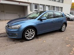 Blau Gebraucht 2013 VW Golf Highline Limousine | 7.999 € (Guter Preis)