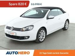 Weiß Gebraucht 2015 VW Golf Cabriolet LOUNGE Cabrio | 11.170 € (Fairer Preis)