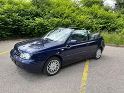 Blau Gebraucht 2002 VW Golf Cabriolet Highline Cabrio | 6.700 € (Etwas zu teuer)